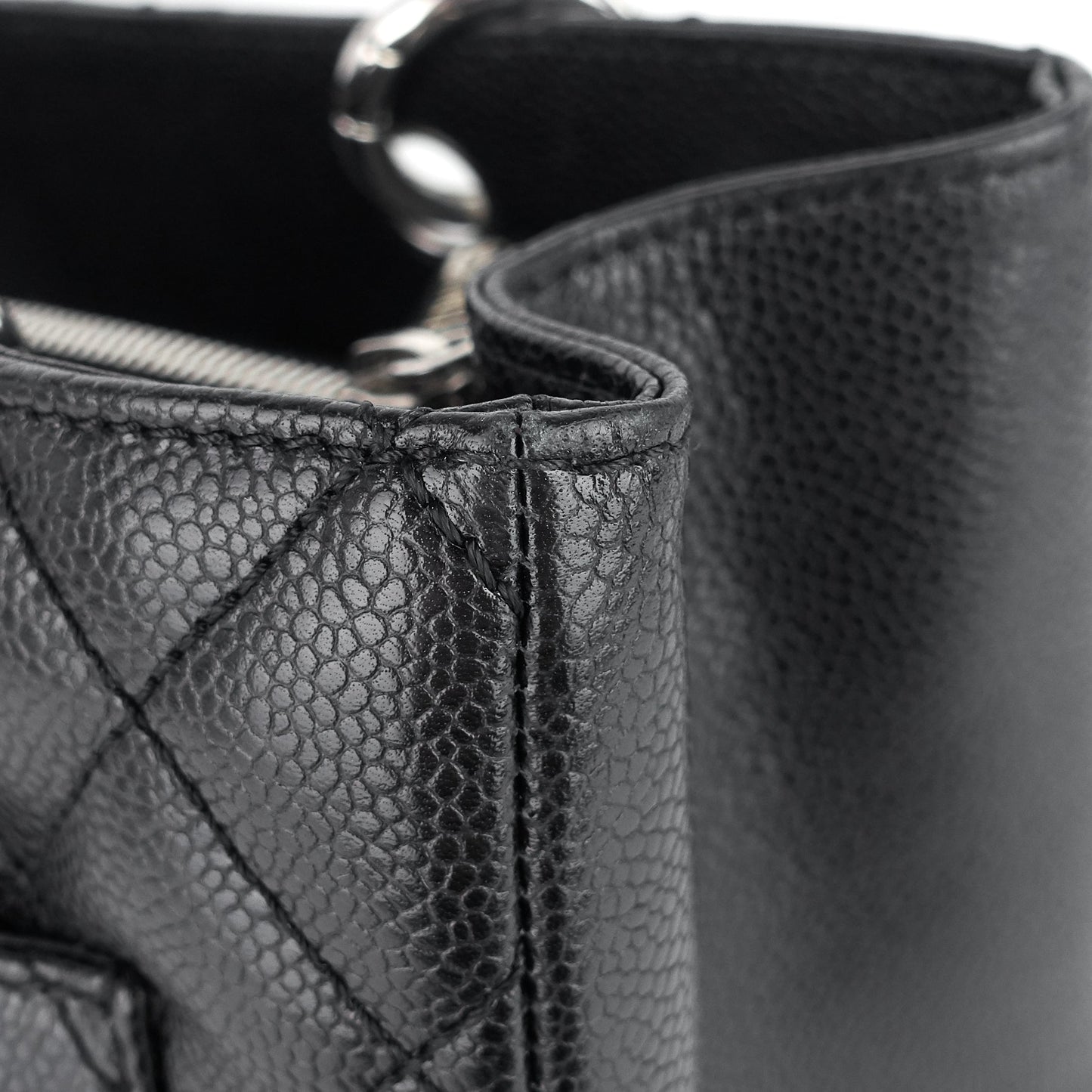 Chanel Grand Shopping Tote GST Caviar Leather Bag