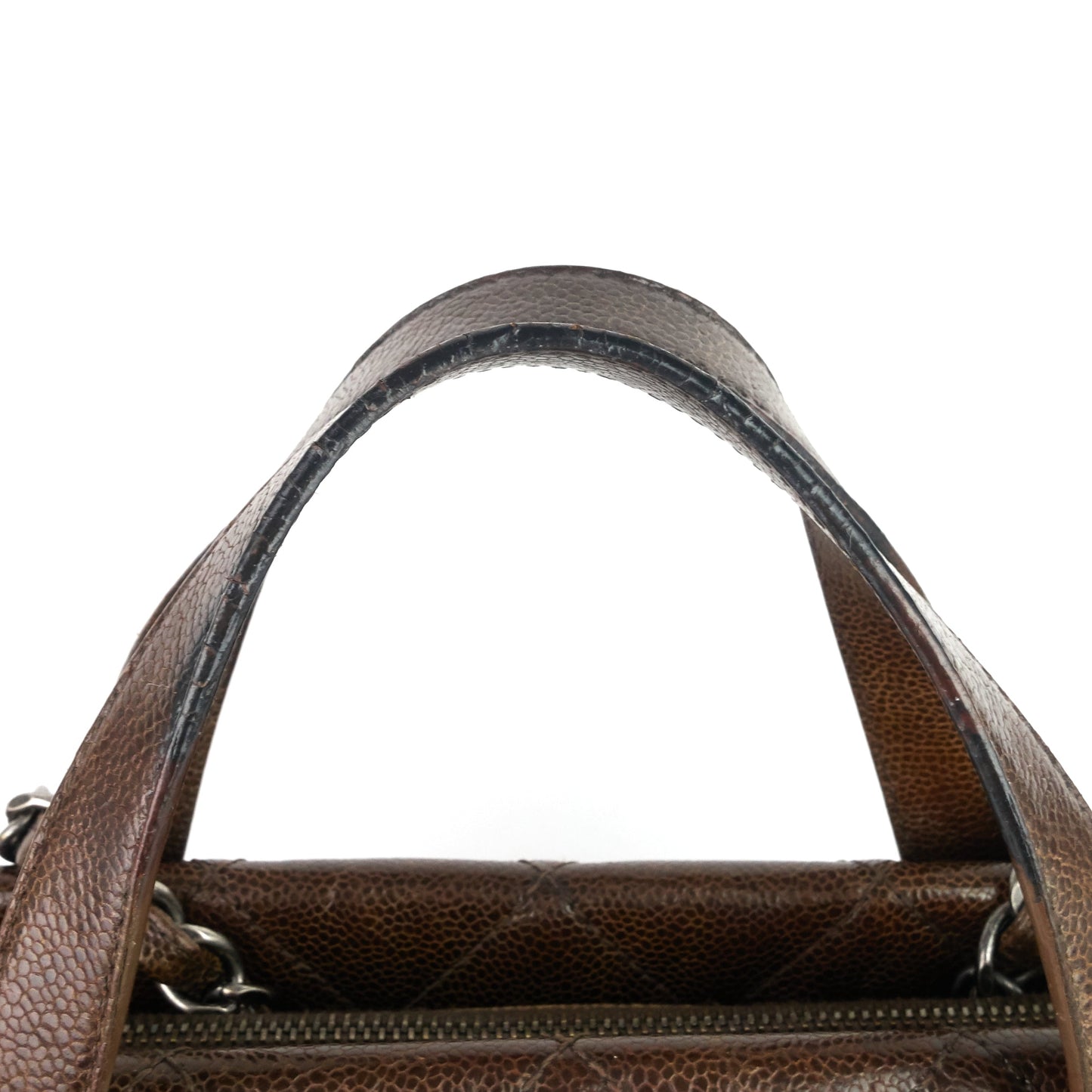 Chanel CC Crave Glazed Caviar Tote Bag