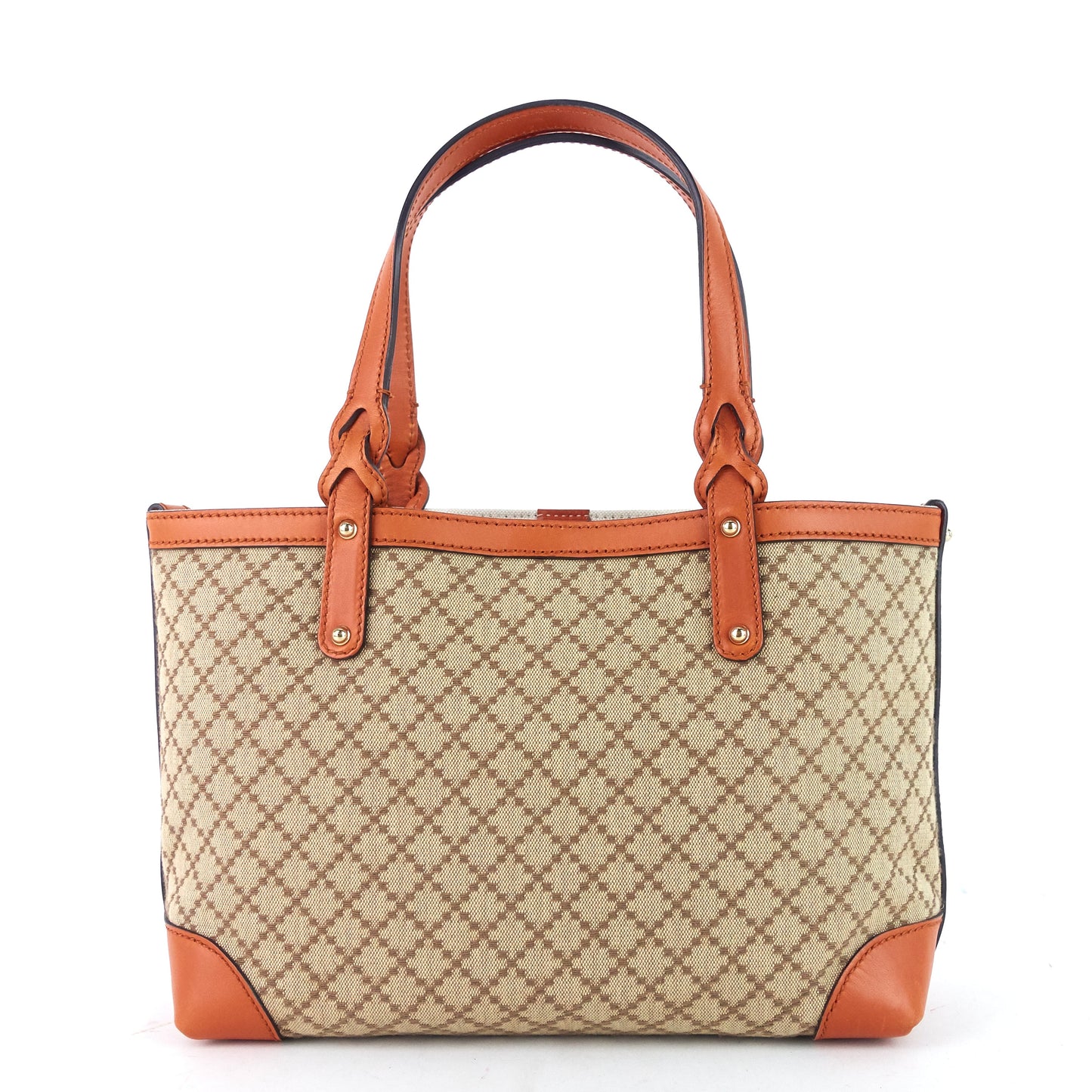 Gucci Diamante Craft Quilted Canvas Tote Bag