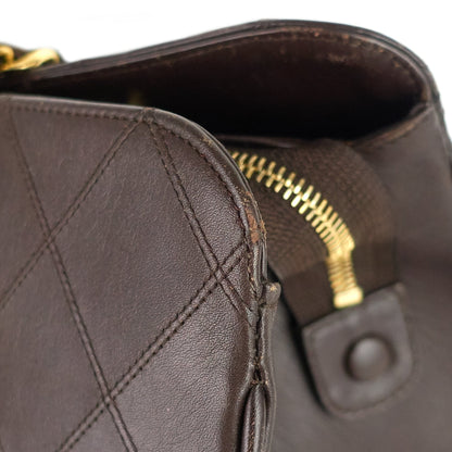 Chanel Vintage Supermodel Weekender Large Calfskin Leather Bag