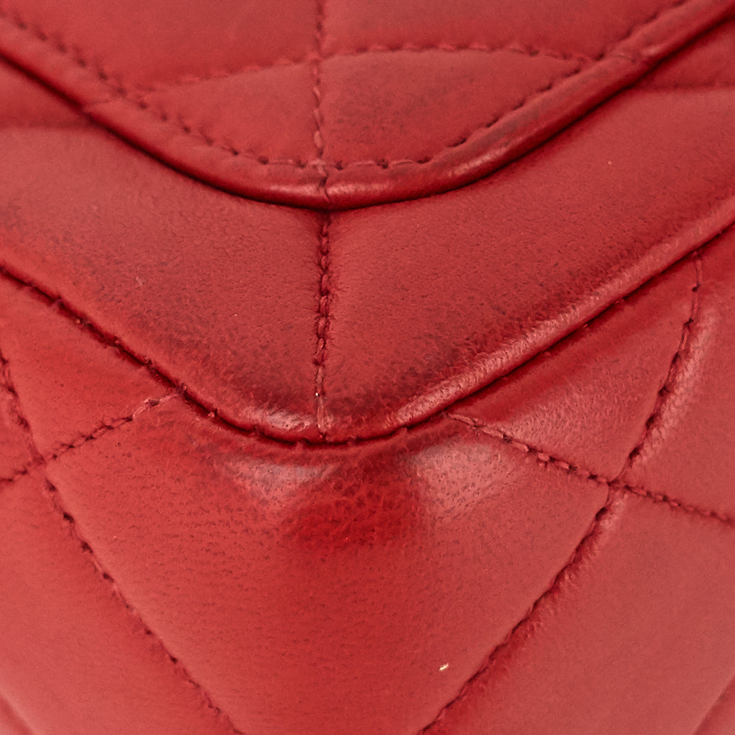 Chanel Classic Square Lambskin Leather Flap Bag