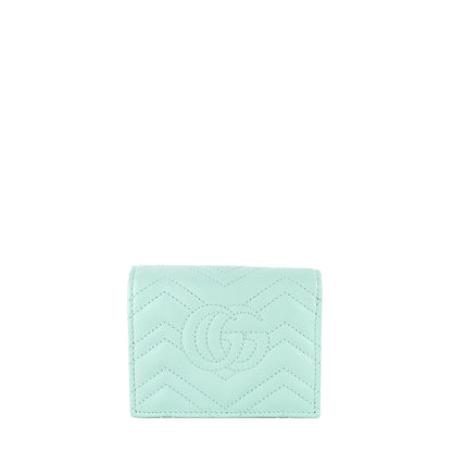 Gucci GG Marmont Mini Card Case on Chain Leather Bag