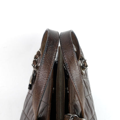 Chanel CC Crave Glazed Caviar Tote Bag