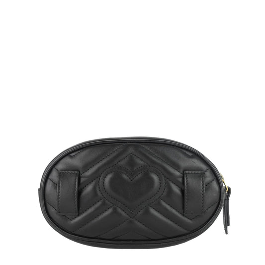 Gucci Marmont Calfskin Leather Belt Bag