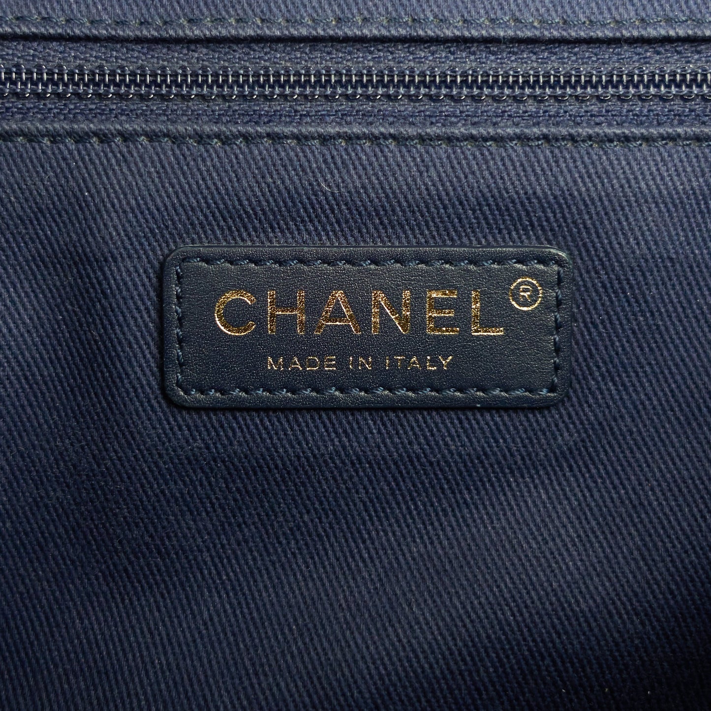 Chanel Coco Handle Medium Lambskin Leather Shopping Tote Bag