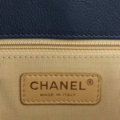 Chanel CC Crown Medium Calfskin Tote Bag
