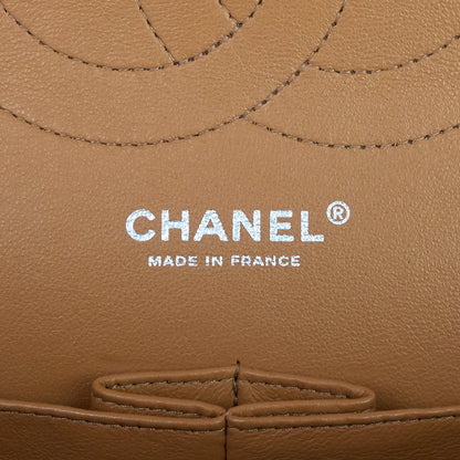 Chanel Double Flap Quilted Caviar Leather Bag