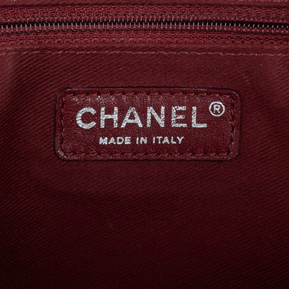 Chanel Pondichery Aged Calfskin Leather Tote Bag