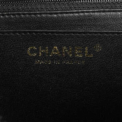 Chanel Classic Single Flap Jumbo Caviar Leather Bag