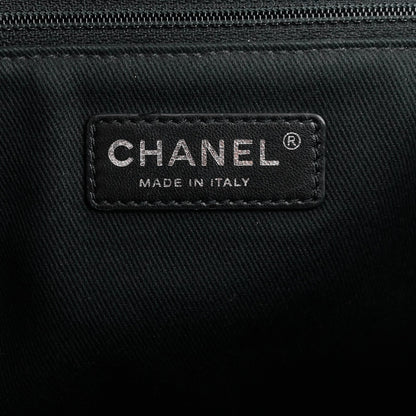 Chanel City Rock Large Goatskin Flap Bag