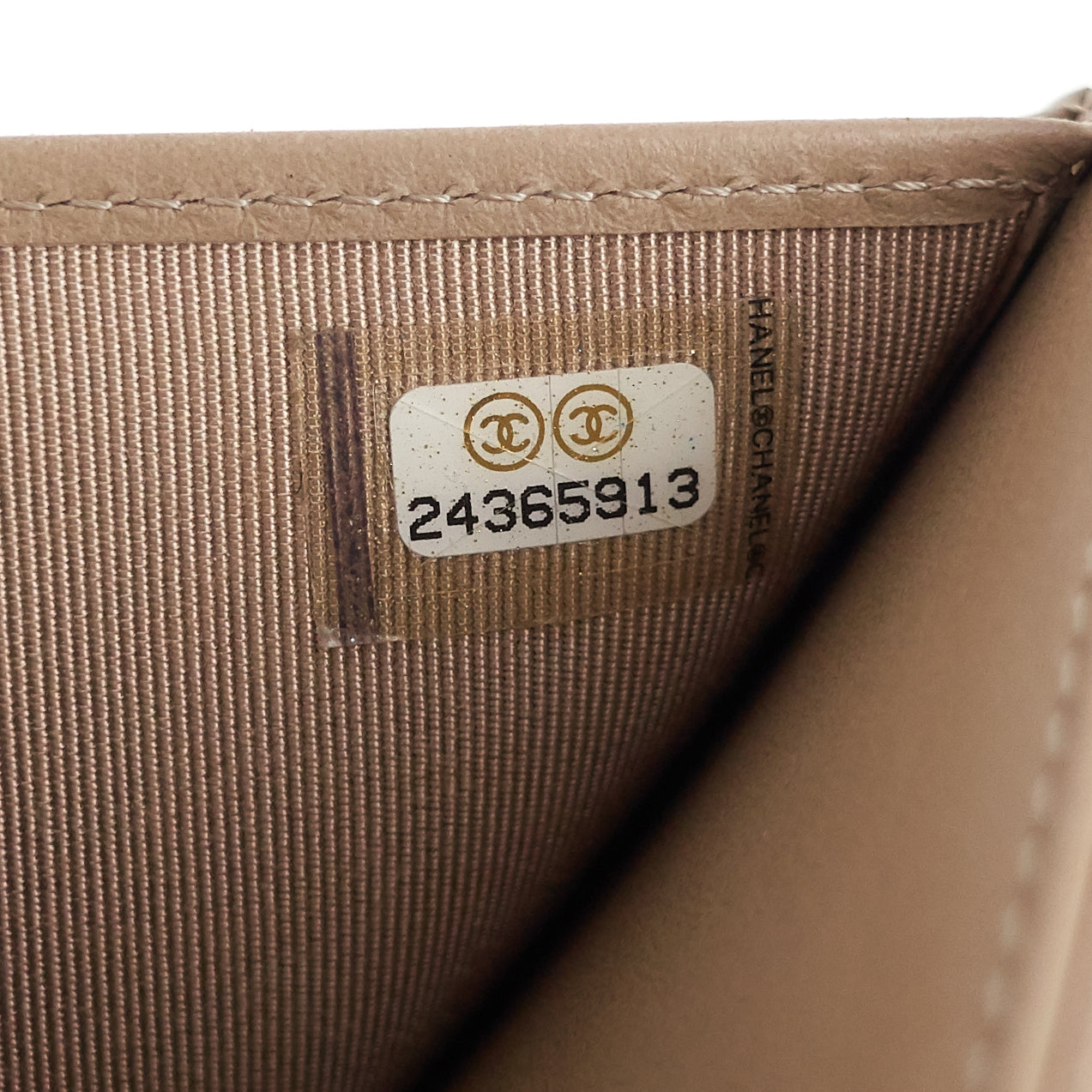 Chanel Reissue Compact Metallic Calfskin Wallet