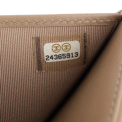 Chanel Reissue Compact Metallic Calfskin Wallet