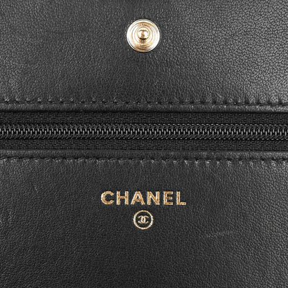 Chanel CC Timeless Lambskin Wallet on Chain WOC