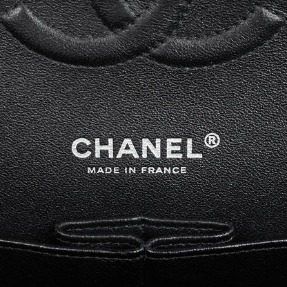 Chanel Double Flap Quilted Caviar Leather Bag