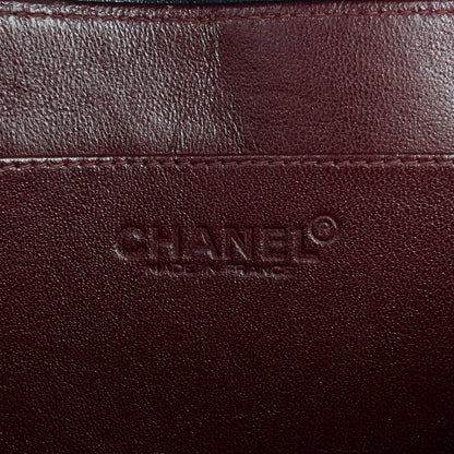 Chanel Lambskin Leather Fliplock Shoulder Bag