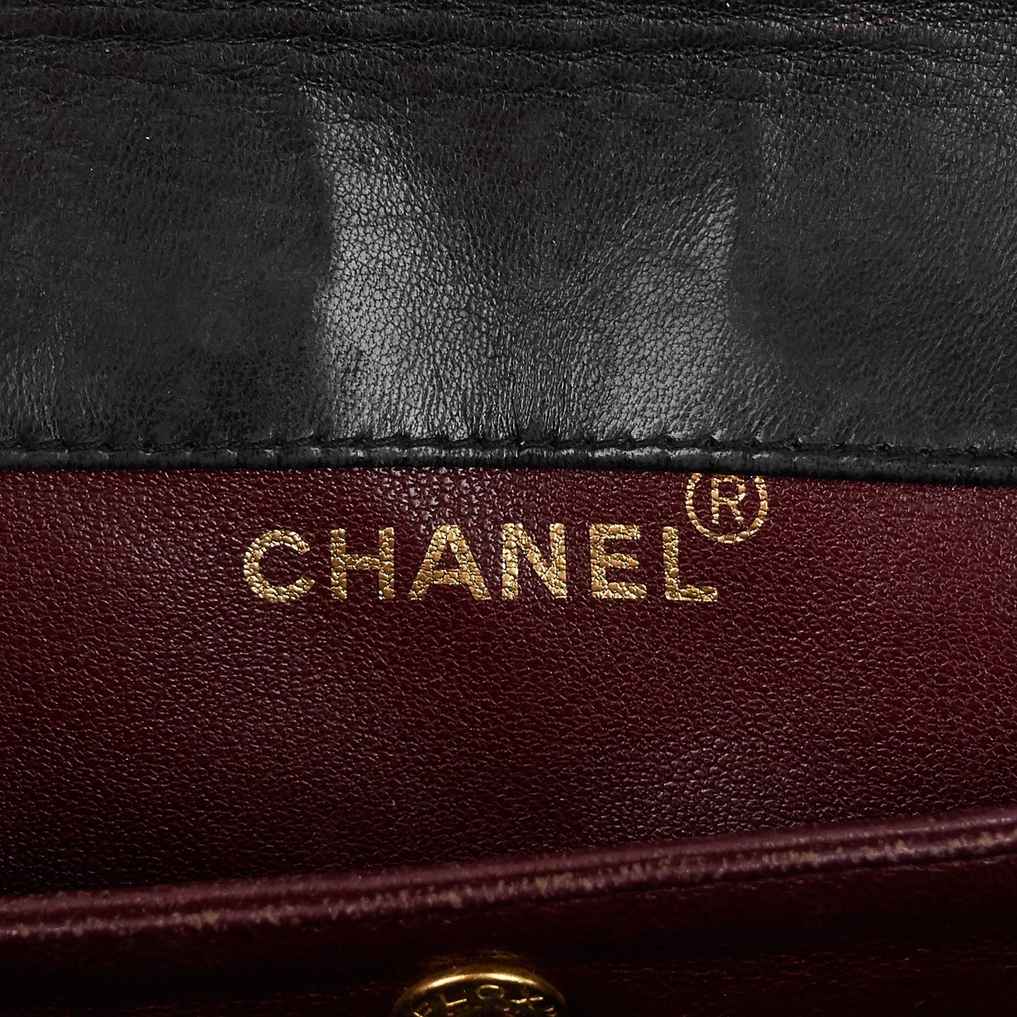 Chanel Vintage Medium Lambskin Flap Bag