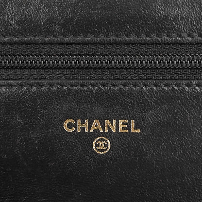 Chanel Golden Class Double CC Lambskin Wallet on Chain Bag