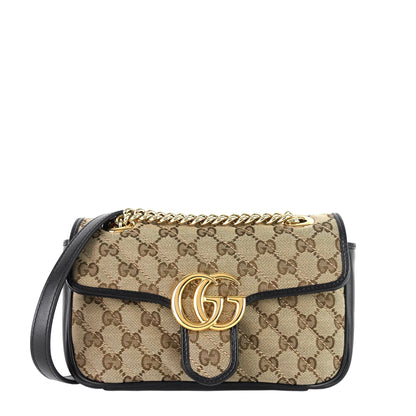 Gucci GG Marmont Small Matelass� Monogram Canvas Shoulder Bag