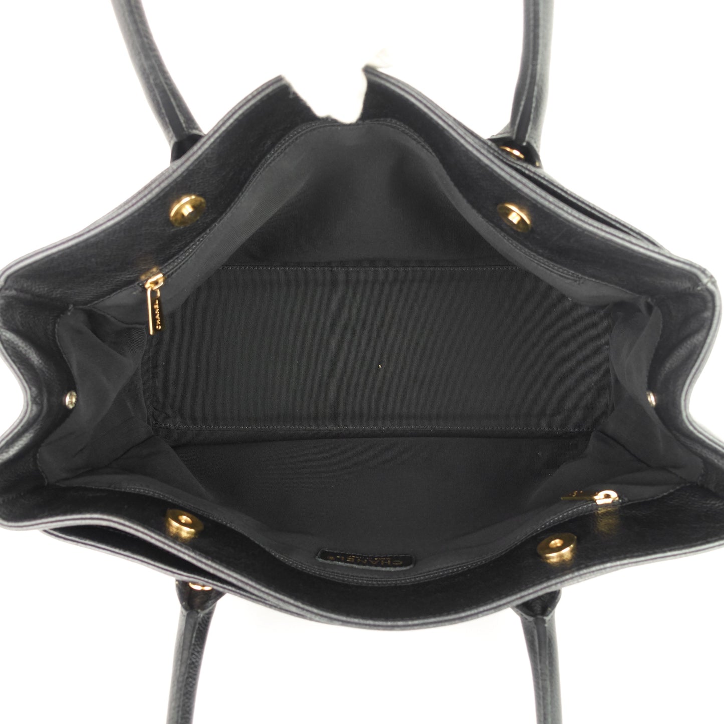 Chanel Executive Cerf XL Caviar Leather Tote Bag