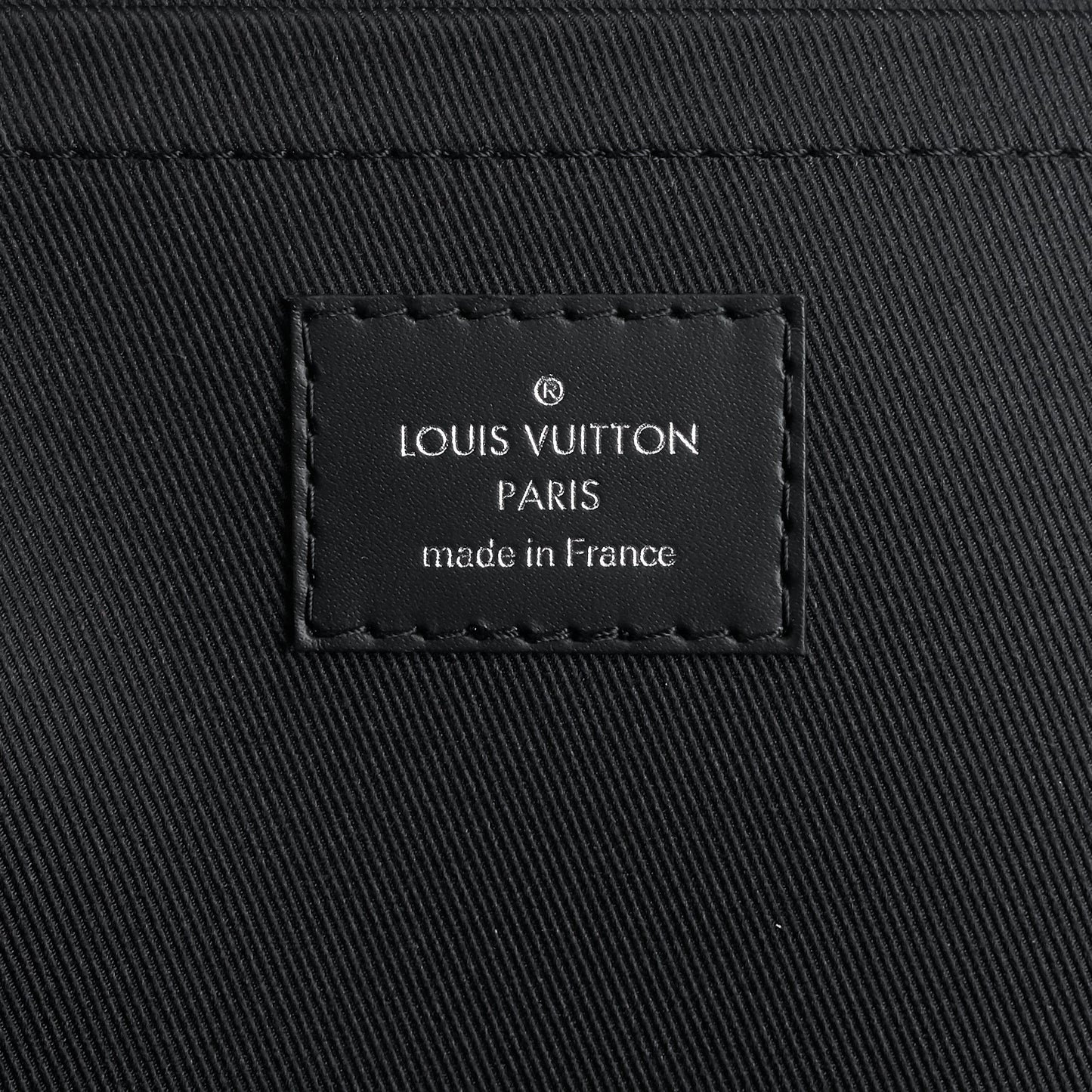 Louis Vuitto Pochette Jour GM Zip Around Damier Graphite Canvas Bag