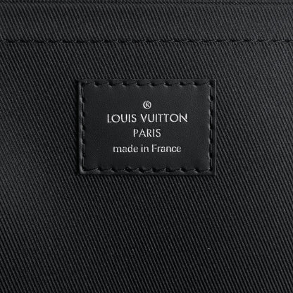 Louis Vuitto Pochette Jour GM Zip Around Damier Graphite Canvas Bag