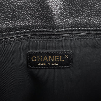Chanel Grand Shopping Tote GST Caviar Leather Bag