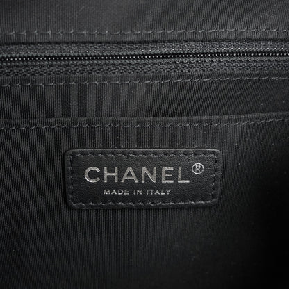 Chanel Urban Spirit Large Chevron Calfskin Backpack Bag