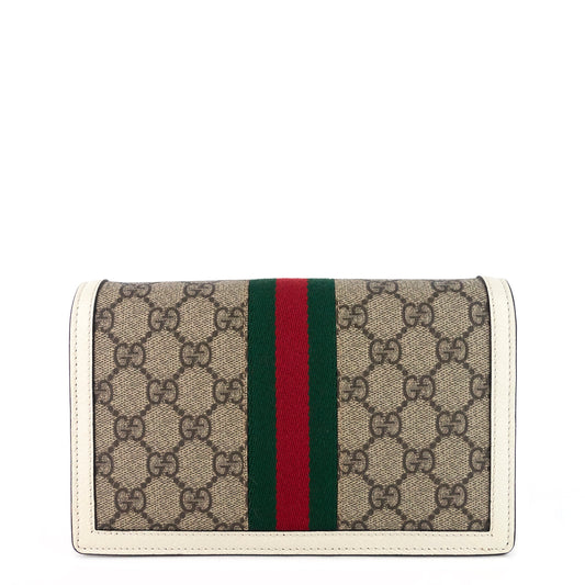 Gucci Queen Margaret Mini GG Supreme Canvas Crossbody Bag