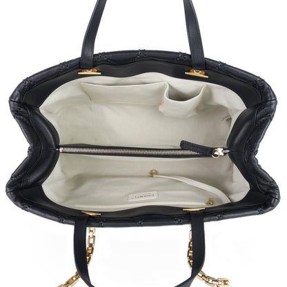 Chanel Retro Chain Large Calfskin Leather Shopping Tote Bag