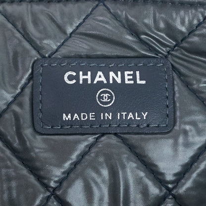 Chanel Deauville Denim O Case Sequin Clutch Bag