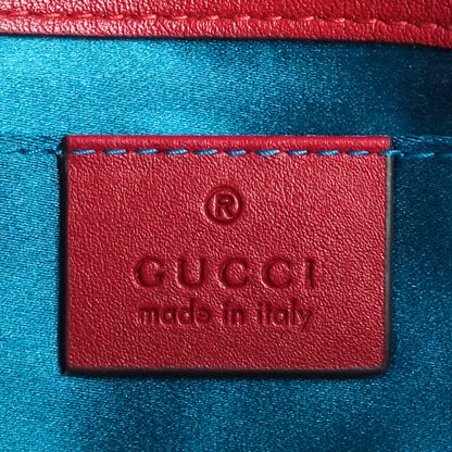 Gucci GG Marmont Mini Chevron Velvet Bag