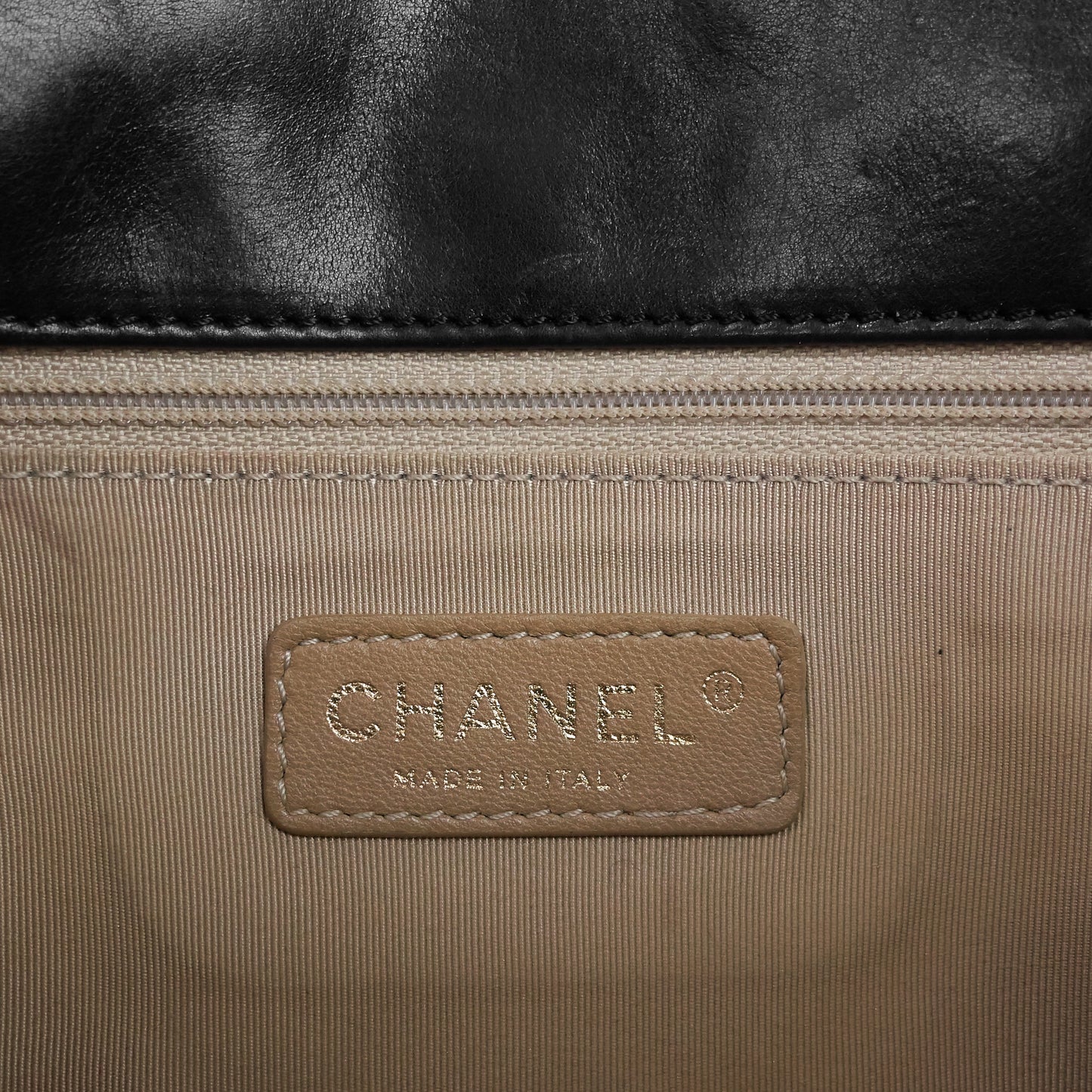 Chanel Retro Chain Medium Calfskin Leather Flap Bag