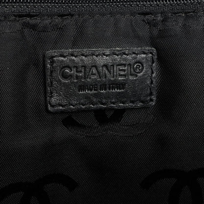 Chanel Surpique Top Handles Calfskin Leather Bowler Bag
