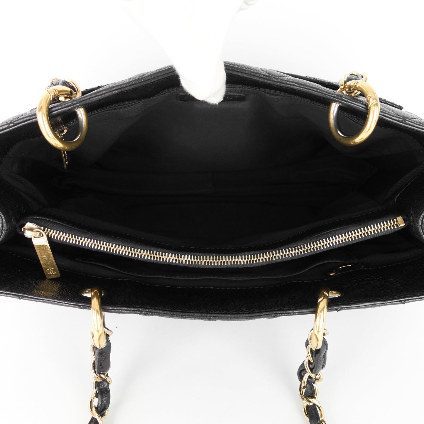 Chanel GST Grand Shopping Tote Caviar Bag