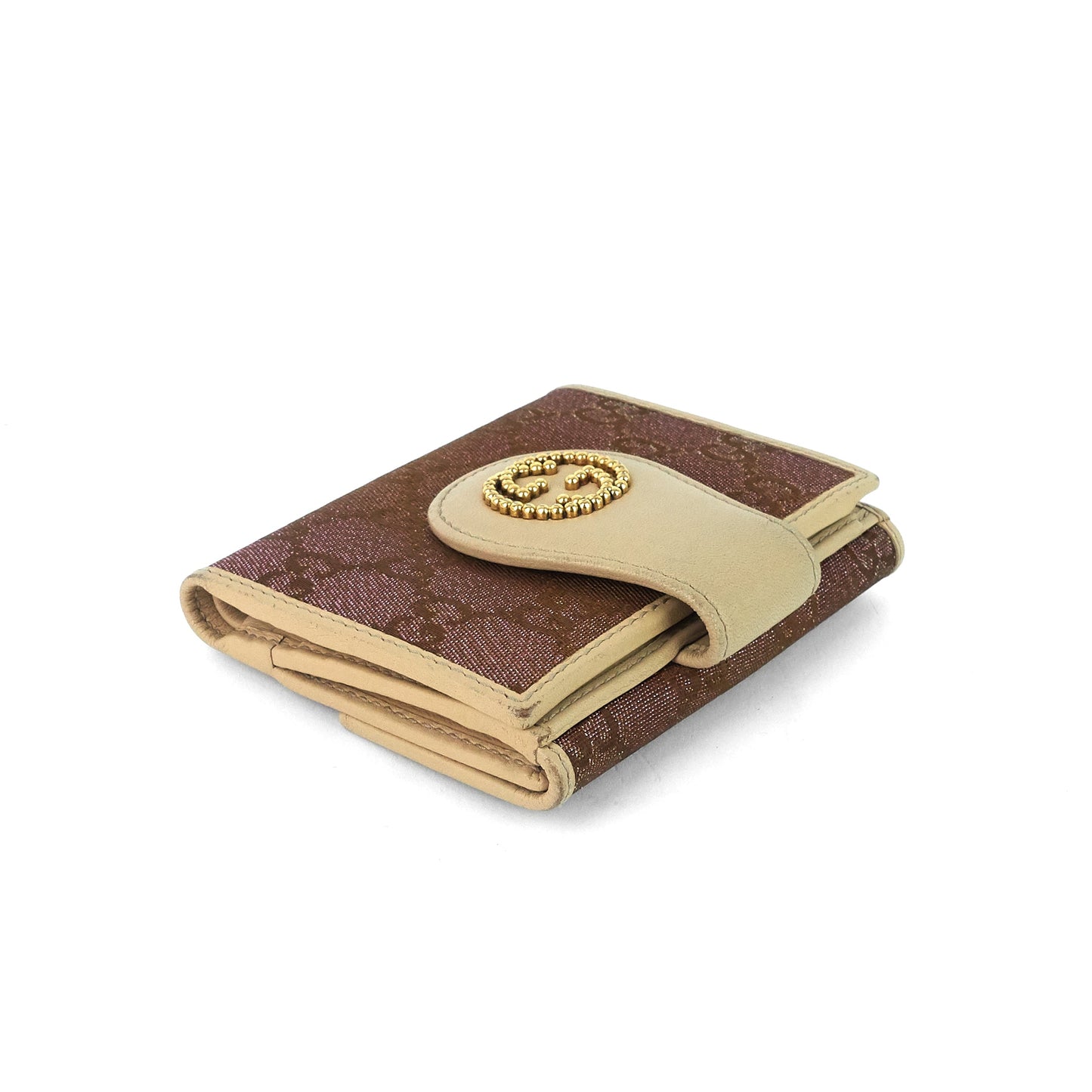 Gucci GG Canvas Compact Wallet