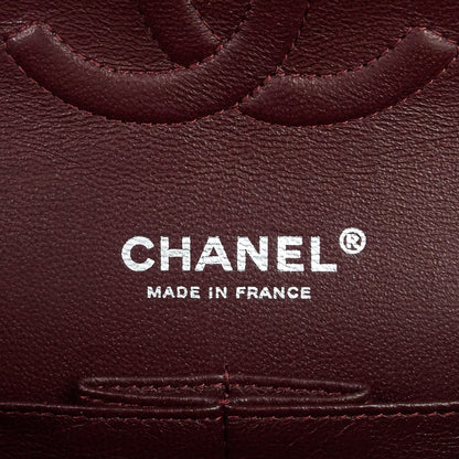 Chanel Double Flap Quilted Caviar Leather Bag
