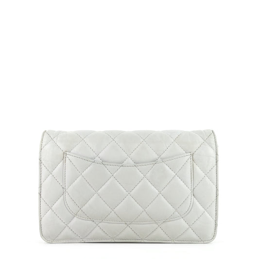 Chanel WOC Aged Calfskin Leather Reissue Wallet on Chain Bag