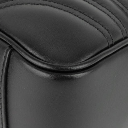 Gucci GG Marmont Small Matelass� Calfskin Top Handle Shoulder Bag