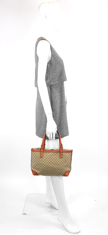 Gucci Diamante Craft Quilted Canvas Tote Bag