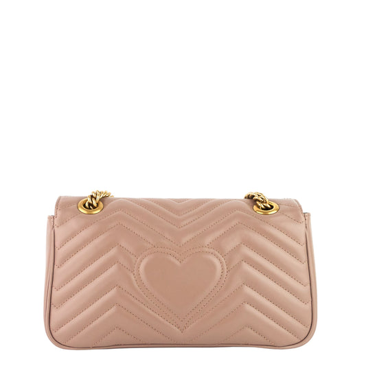 Gucci GG Marmont Small Leather Flap Bag