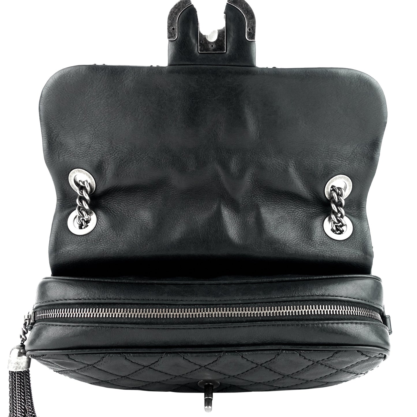 Chanel Chanel Coco Sporran Flap Medium Calfskin Bag