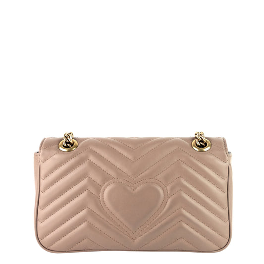 Gucci GG Marmont Small Leather Flap Bag