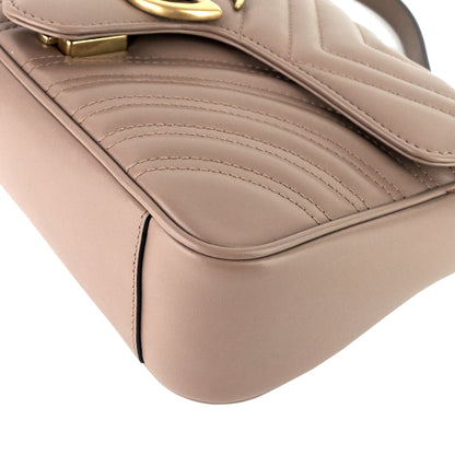 Gucci GG Marmont Small Leather Flap Bag