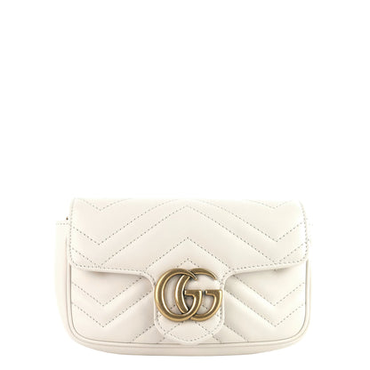 Gucci Marmont Super Mini Calfskin Leather Bag