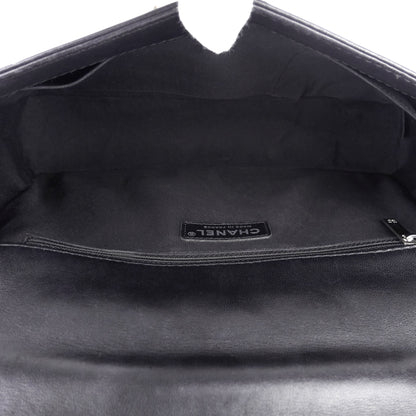 Chanel Perforated Lambskin Leather New Medium Boy Bag