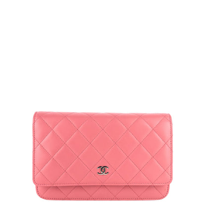 Chanel Classic Lambskin Leather Wallet on Chain Bag