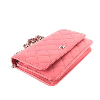 Chanel Classic Lambskin Leather Wallet on Chain Bag