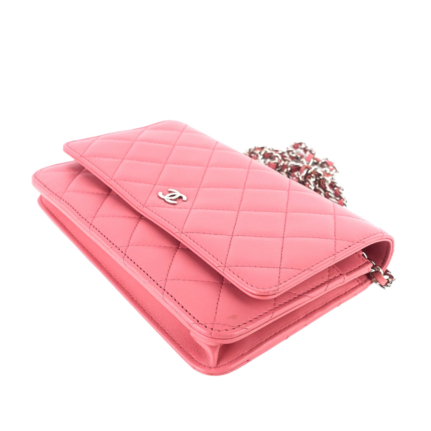 Chanel Classic Lambskin Leather Wallet on Chain Bag