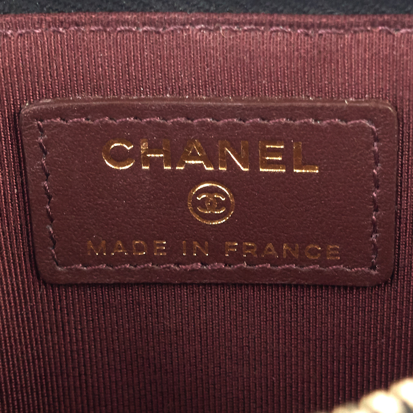 Chanel Quilted Caviar Leather Classic Flat Wallet
