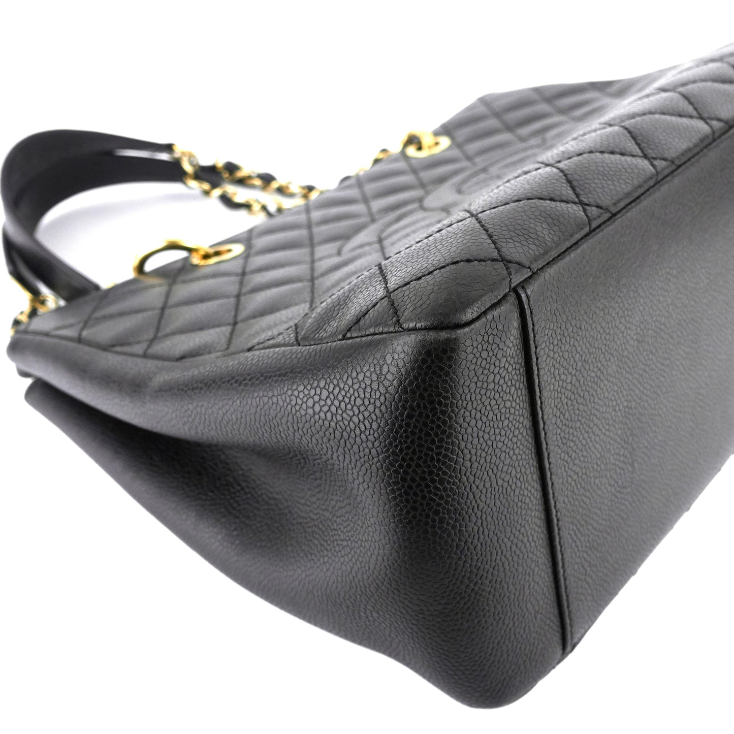 Chanel Grand Shopping Tote GST Caviar Leather Bag